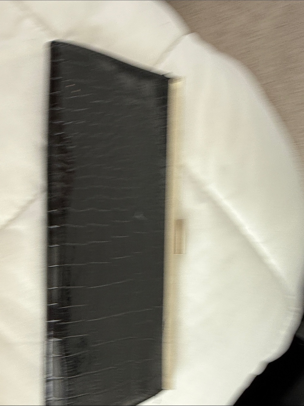 Black Croc-Embossed Clutch Wallet - Unbranded